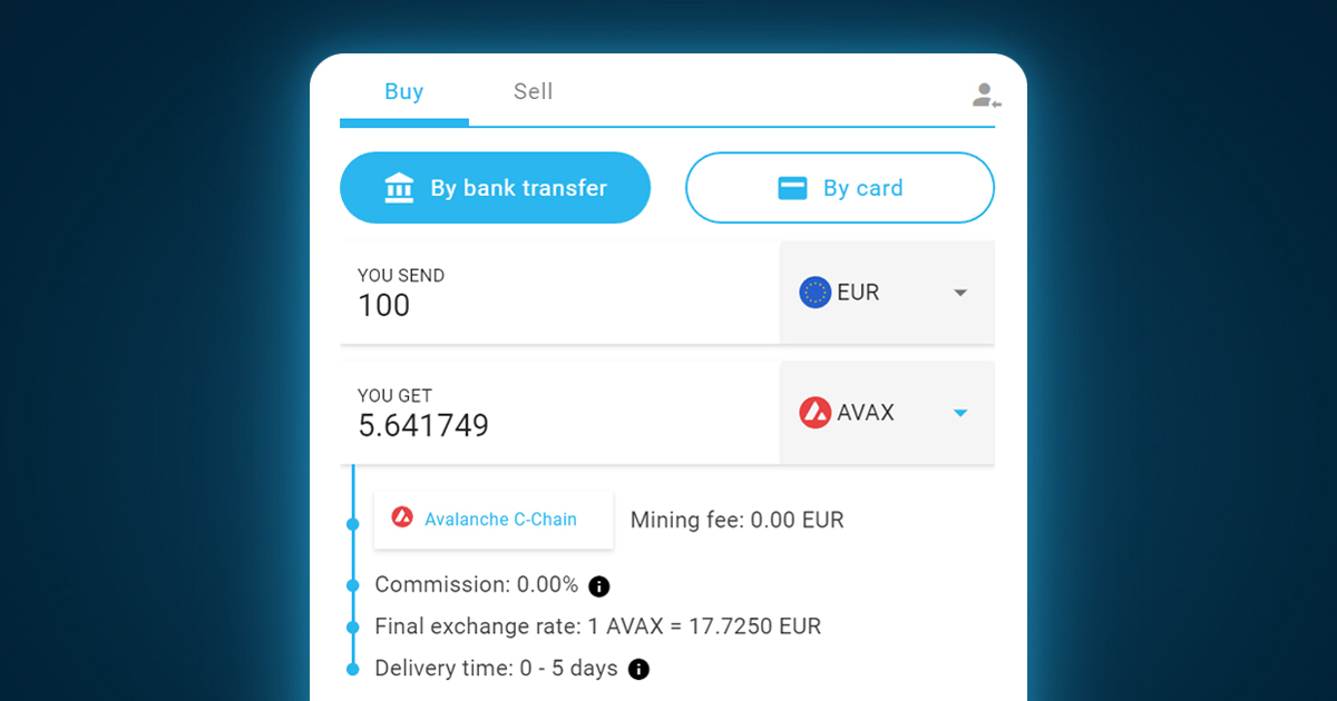 The ultimate on & off ramp for Avalanche