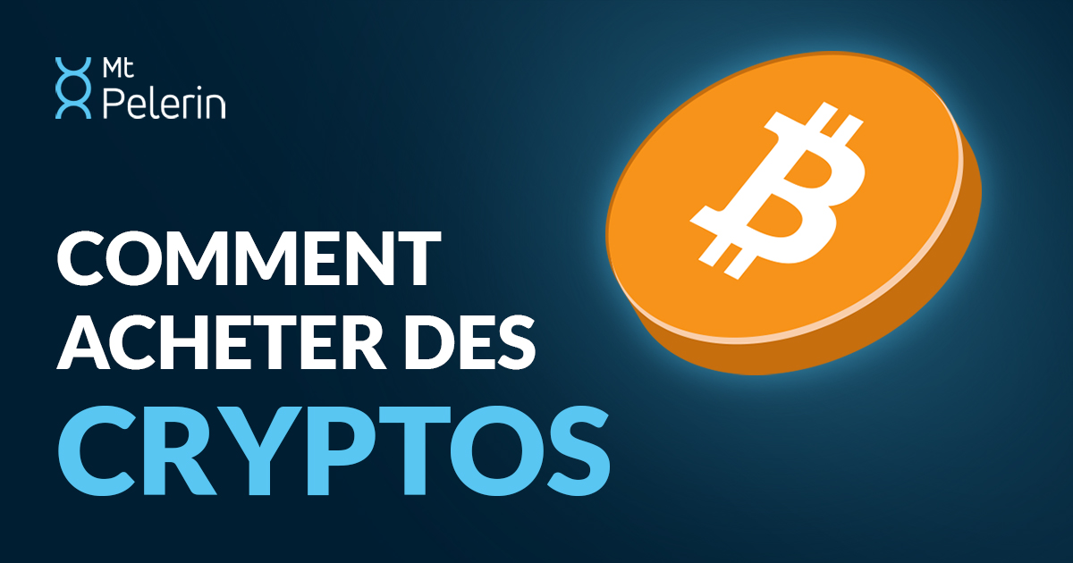 Illustration comment acheter des cryptomonnaies