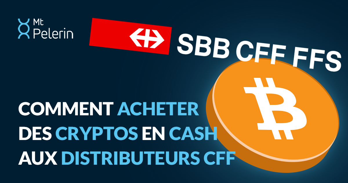 Illustration comment acheter des cryptos aux distributeurs CFF