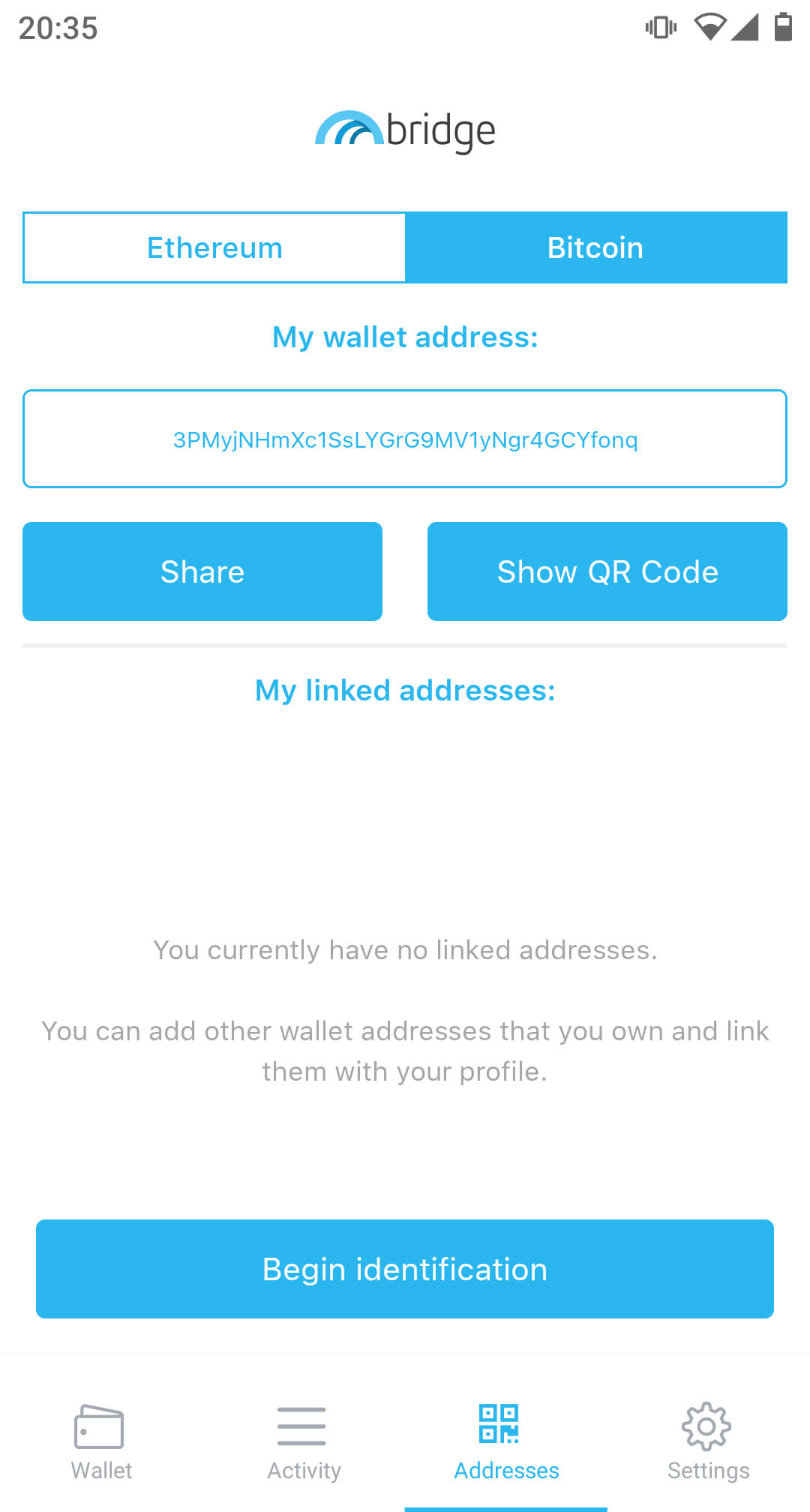 How To Create A Bitcoin Wallet Address Mt Pelerin