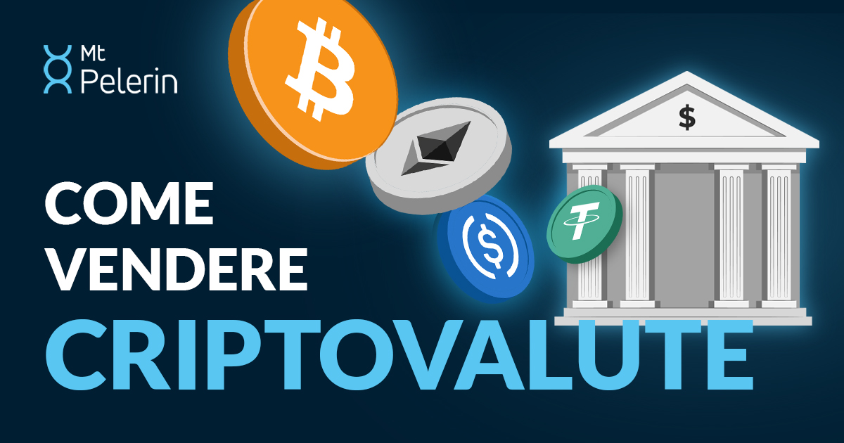 Illustrazione come vendere criptovalute