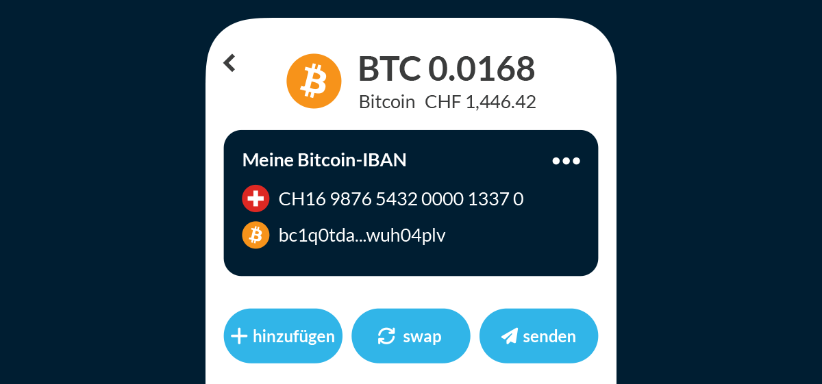 Mt Pelerin Bridge Wallet - Krypto-IBAN