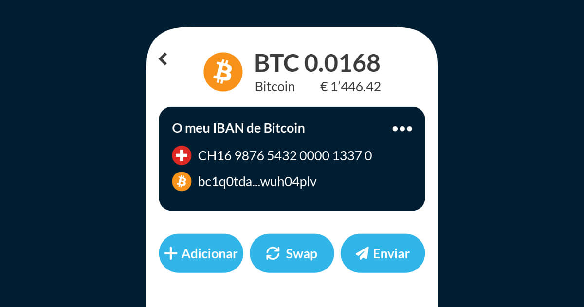 Mt Pelerin IBAN pessoal cripto
