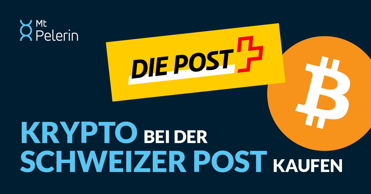 Bitcoin in Bar bei der Schweizer Post kaufen