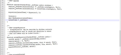 Hidden Features - Token Upgrade Script
