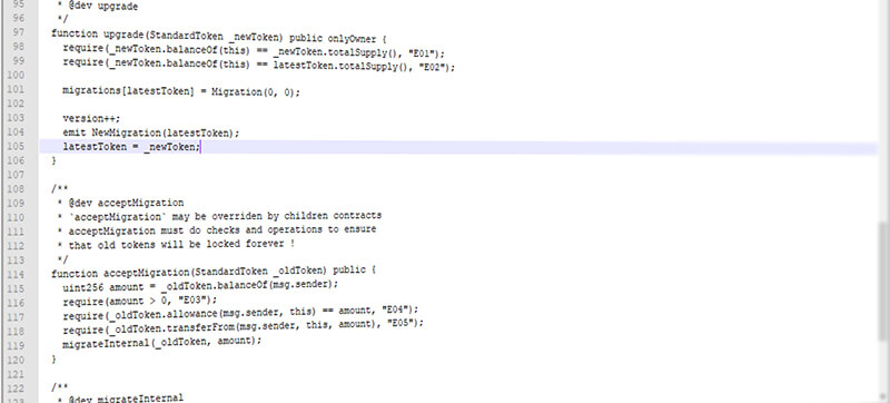 Mt Pelerin Open-Source Token Upgrade Script