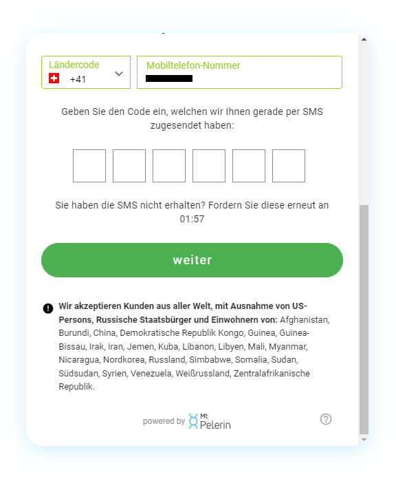 Mt Pelerin POL kaufen Widget Screenshot 7
