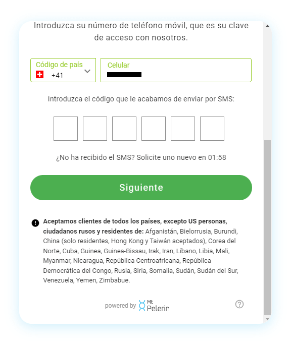 Mt Pelerin comprar POL widget screenshot 7