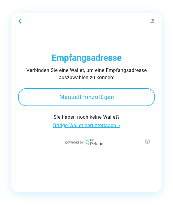 Mt Pelerin XTZ kaufen Widget Screenshot 10